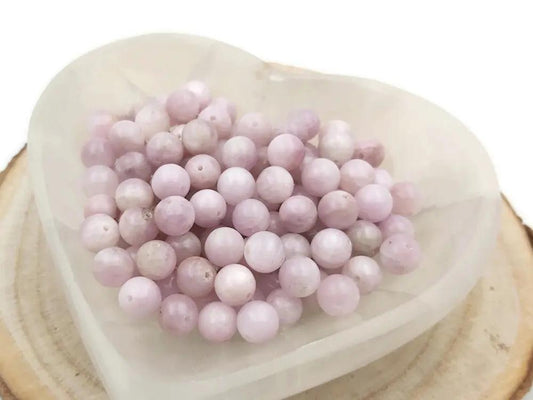 Kunzite -  7.8 mm - 10/20 Perles Les Précieuses Perles