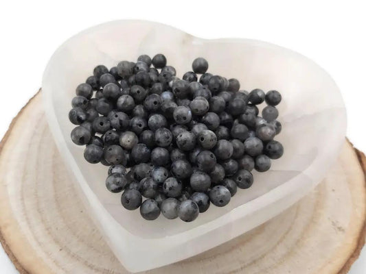 Labradorite - 6 mm - 60 Perles Les Précieuses Perles