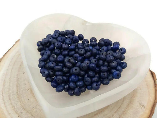 Lapis lazuli - 6 x 4 mm - 40/80 Perles Les Précieuses Perles