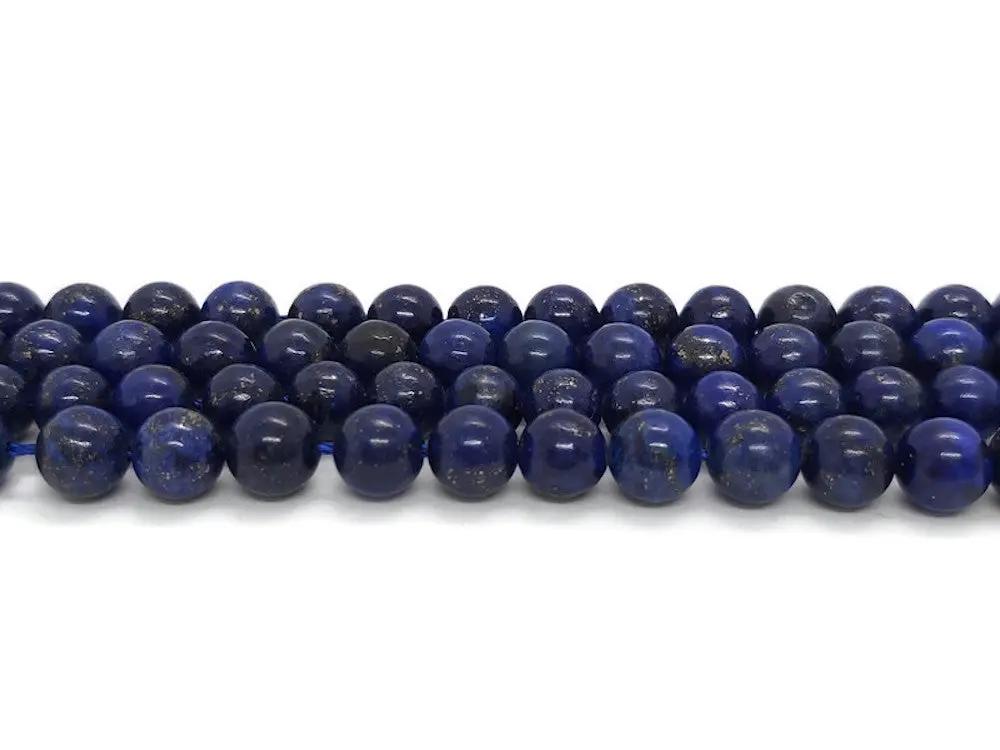 Lapis Lazuli - 6 mm - 30/60 Perles Les Précieuses Perles