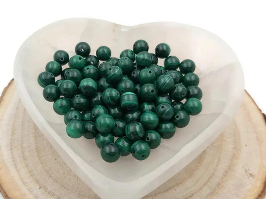 perles malachite