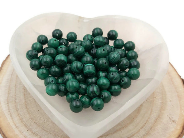 Malachite - 8 mm - 10/20 Perles