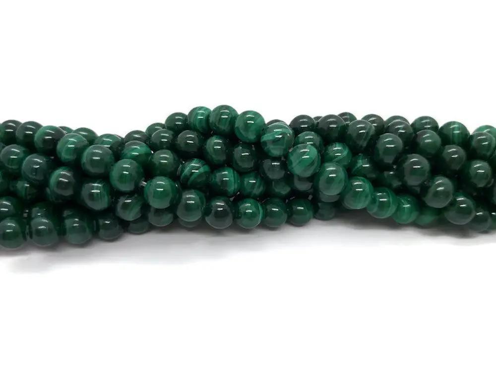 Malachite - 5,8 mm - 15/30 Perles Les Précieuses Perles