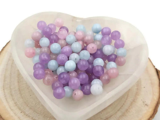 Morganite - 8 mm - 20/40 Perles Les Précieuses Perles