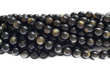 Obsidienne dorée - 6 mm - 30/60 Perles