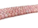 Opale rose - 8 mm - 20/ 40 Perles