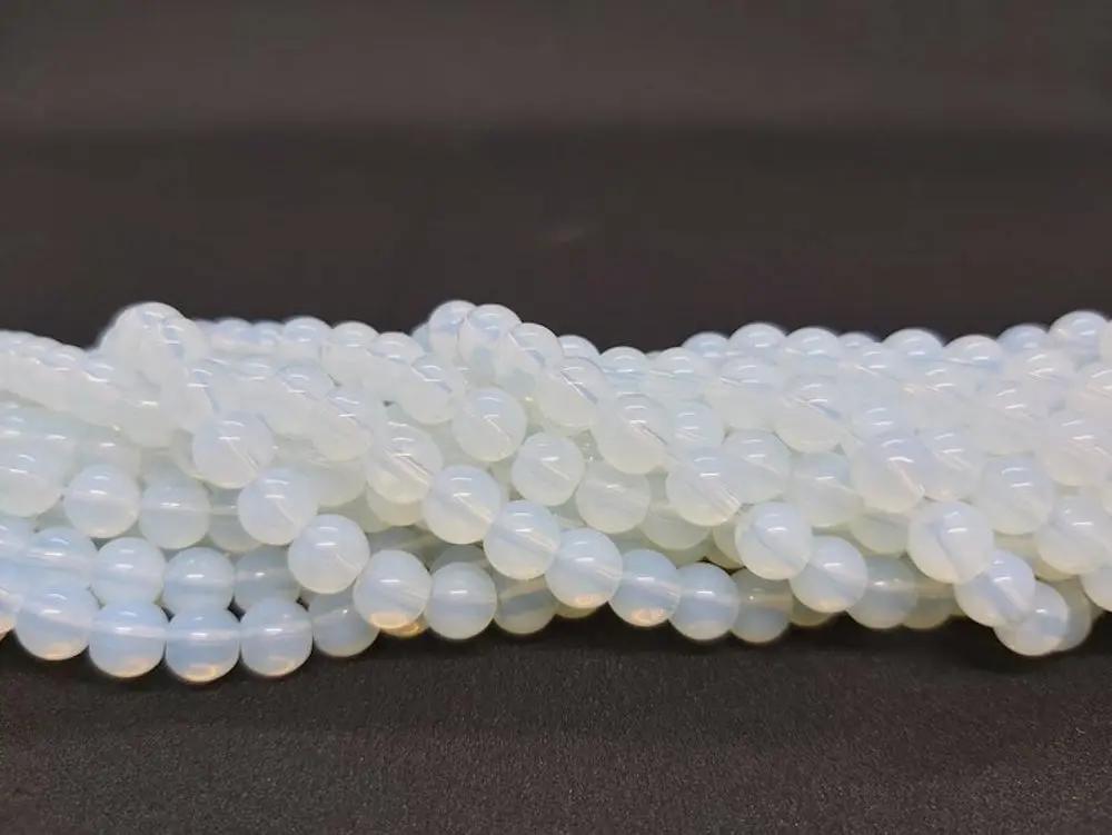 Opalite synthétique Grade AA -  6 mm - 60 Perles Les Précieuses Perles