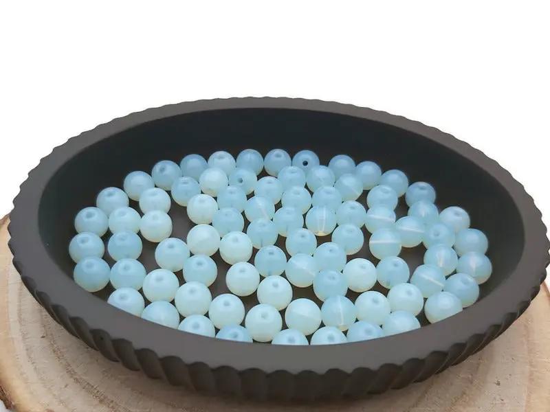 Opalite synthétique Grade AA - 8 mm - 40 Perles Les Précieuses Perles