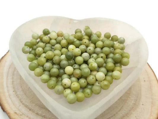 Péridot - 6 mm - 30/60 Perles Les Précieuses Perles