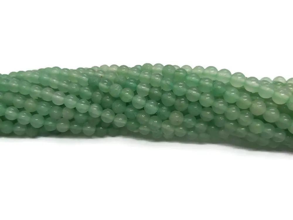 Aventurine verte - 6 mm - 30/60 Perles Les Précieuses Perles