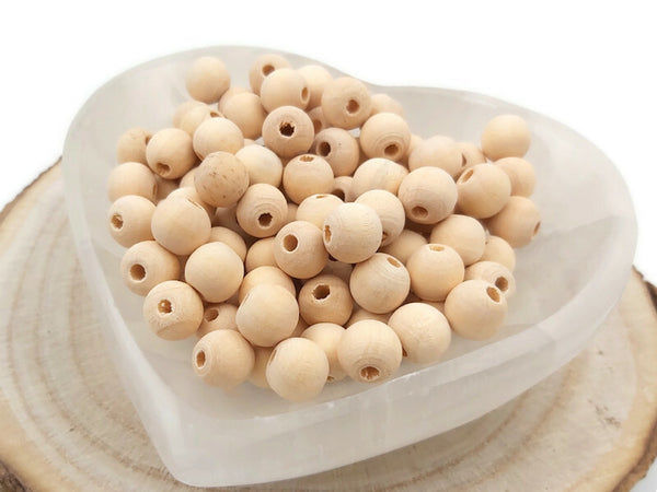 Bois - 10 mm - 100 Perles