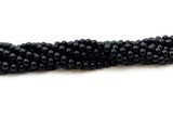 Onyx noir - 6 mm - 30/60 Perles