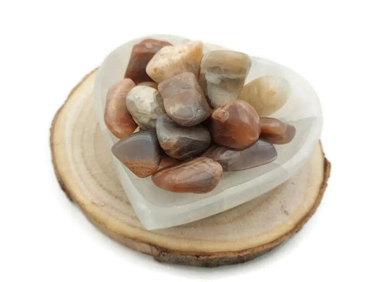 Pierre de lune grade A  - Inde - Pierre roulée Les Précieuses Perles