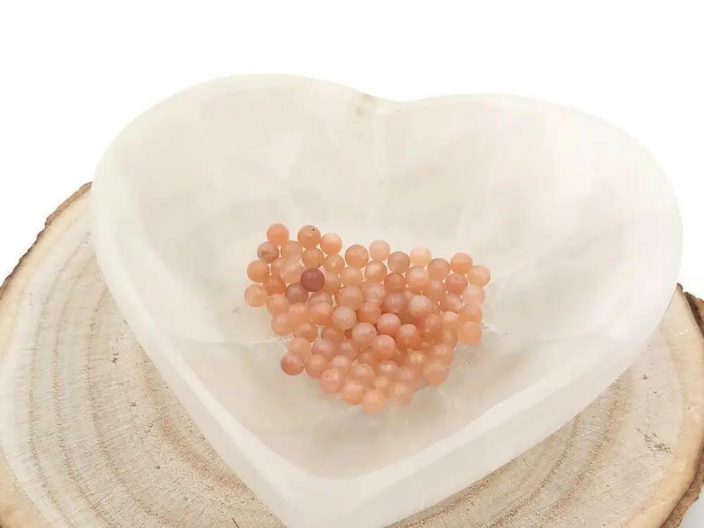 Bracelet Pierre De Soleil – Perles 4 Mm, Marque OxcmoBijoux, Neuf Avec étiquettes