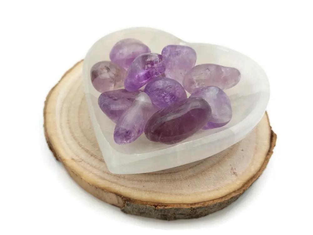 Améthyste Grade A - Brésil - Pierre roulée Les Précieuses Perles