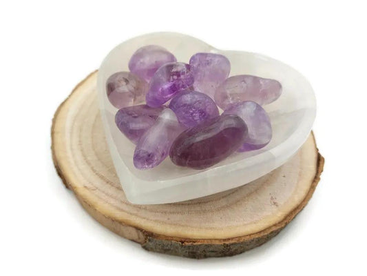 Améthyste Grade A - Brésil - Pierre roulée Les Précieuses Perles