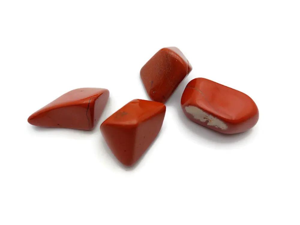 Jaspe Rouge grade A  - Afrique du Sud - Pierre roulée Les Précieuses Perles