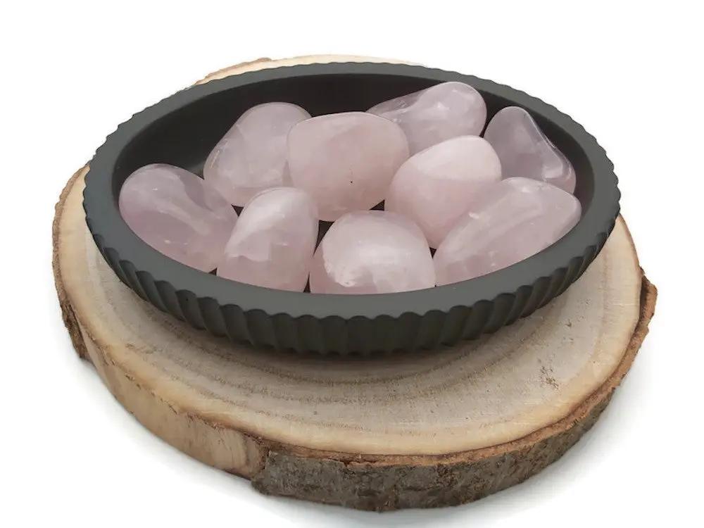 Quartz rose grade A+  - Afrique du Sud - Pierre roulée Les Précieuses Perles