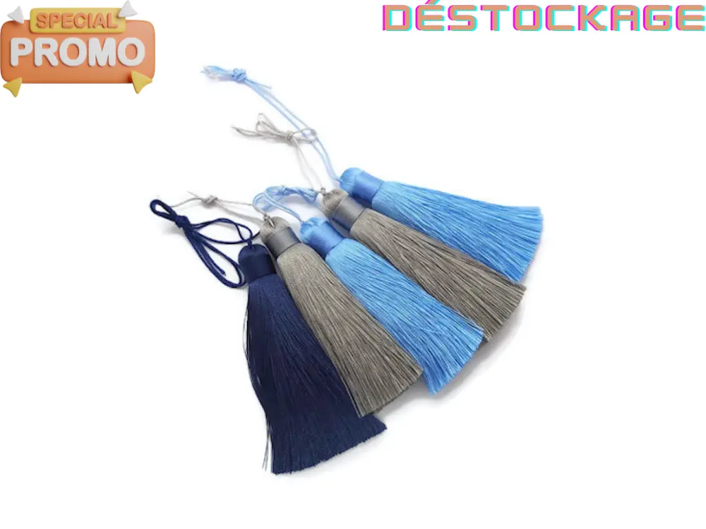 Pompons - 8 x 1,30 cm - Lot de 5 Les Précieuses Perles