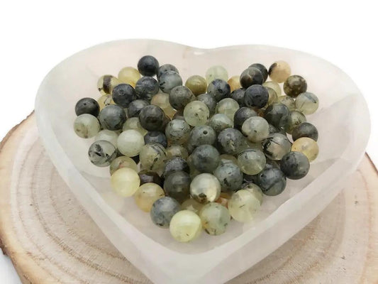 Préhnite Grade AB  - 8 mm - 20/40 Perles Les Précieuses Perles