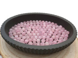 Quartz rose Grade A - 6 mm - 60 Perles