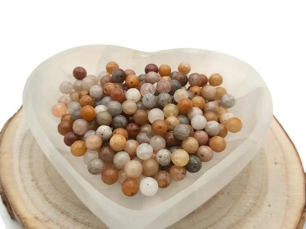 Quartz rutile - 6 mm - 30/60 Perles Les Précieuses Perles