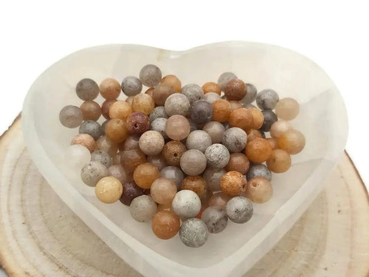 Quartz rutile - 8 mm - 20/40 Perles Les Précieuses Perles