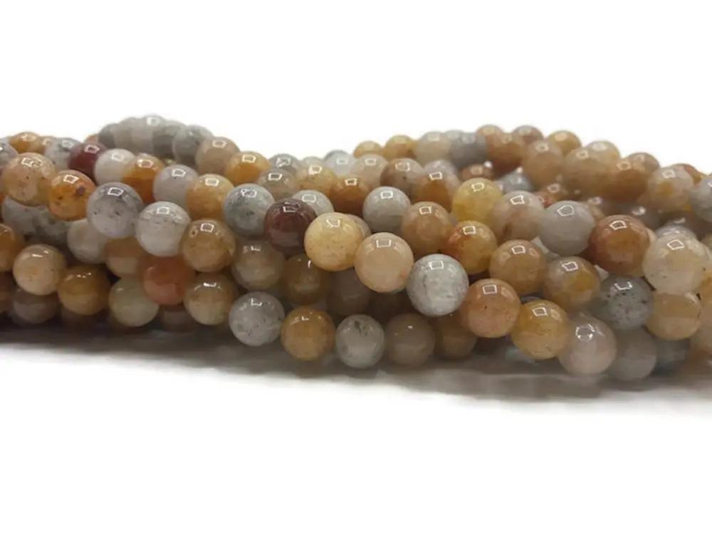 Quartz rutile - 8 mm - 20/40 Perles Les Précieuses Perles