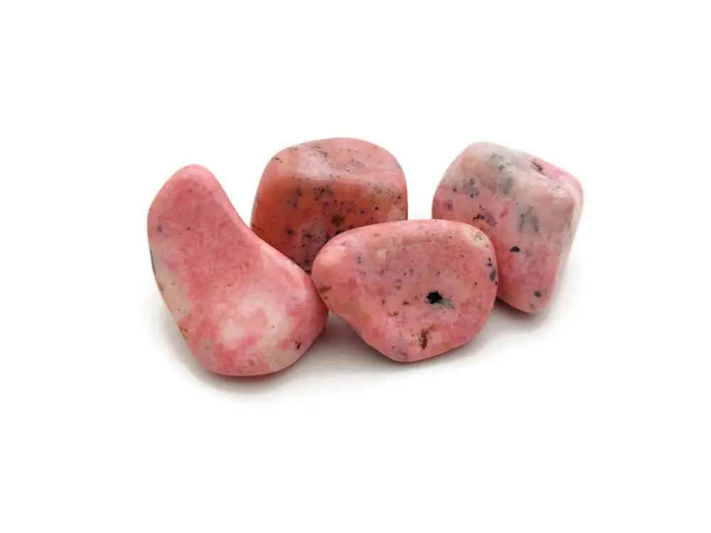 Rhodochrosite grade A  - Pérou - Pierre roulée Les Précieuses Perles