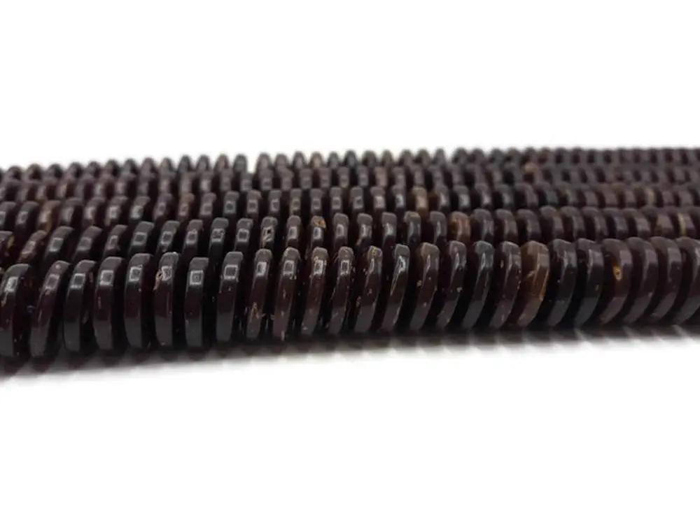 Noix de coco - Rondelles percées - 50/100 rondelles Les Précieuses Perles