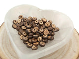 Noix de coco - Rondelles de 8 mm - 100 Perles