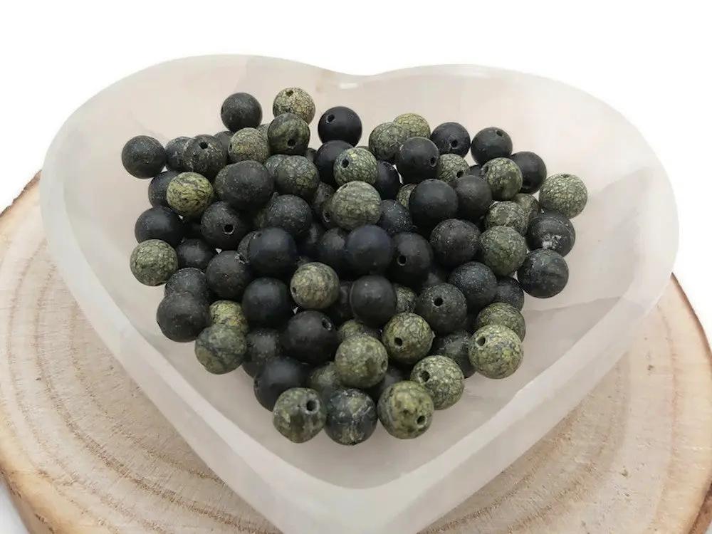 Serpentine - 8 mm - 20/40 Perles Les Précieuses Perles