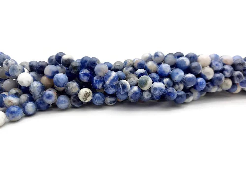 Sodalite - 8 mm - 40 Perles Les Précieuses Perles