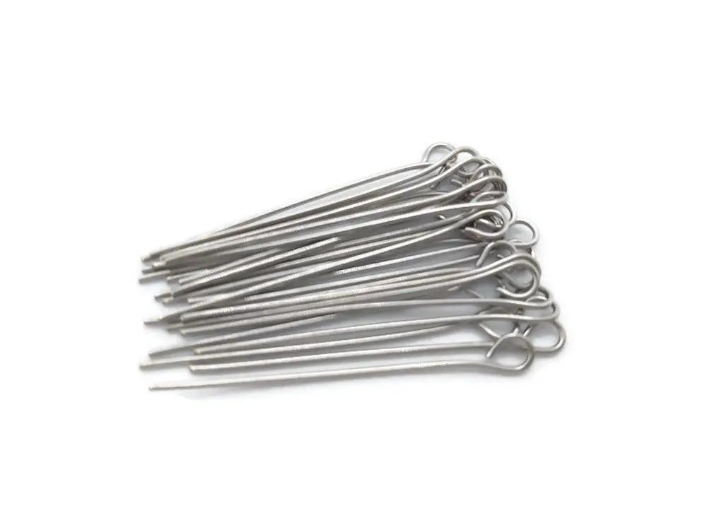 Tiges à œil de 30 mm en inox Les Précieuses Perles