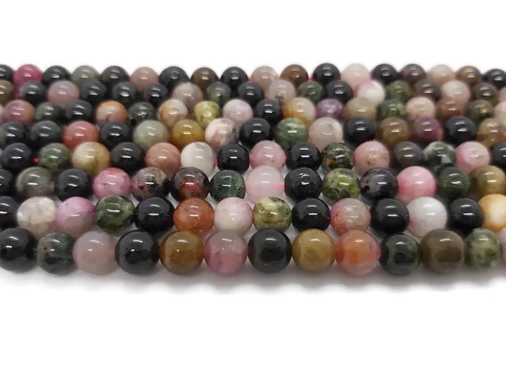Tourmaline - 6 mm - 30/60 Perles Les Précieuses Perles