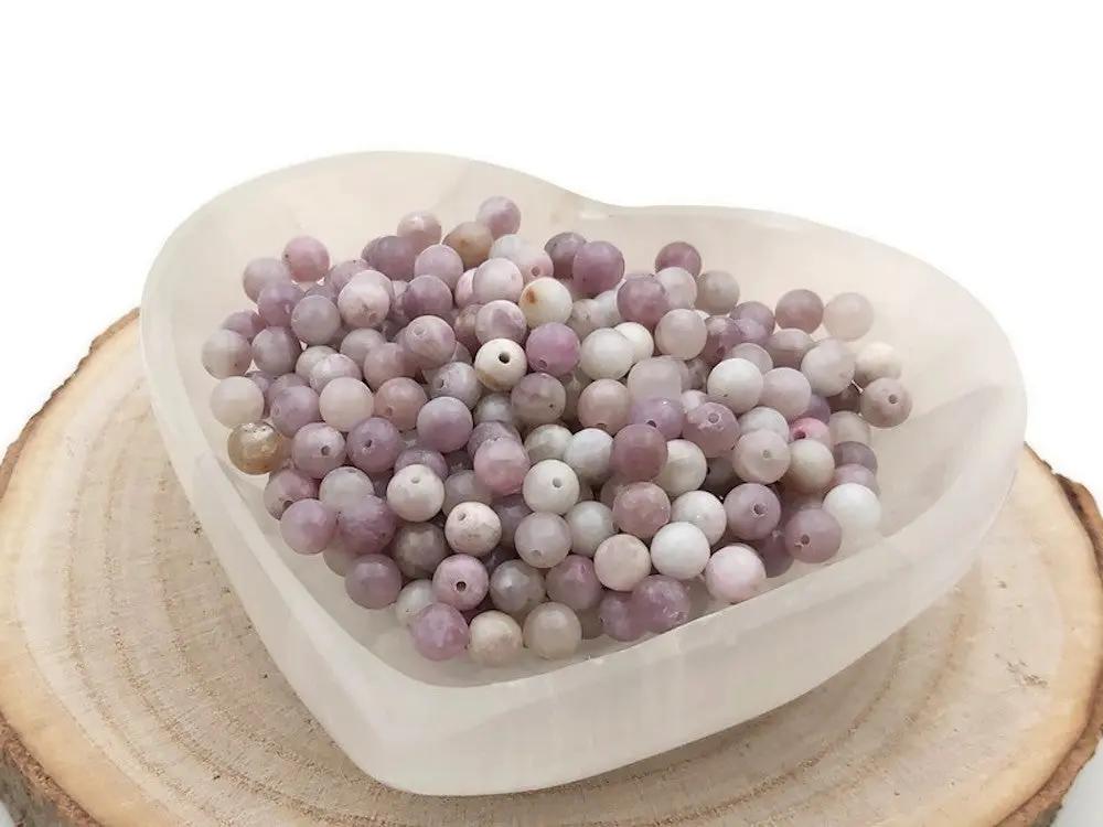 Tourmaline rose - 6 mm - 30/60 Perles Les Précieuses Perles