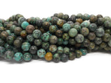 Turquoise Africaine - 8 mm - 20/40 Perles