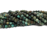 Turquoise Africaine - 6 mm - 30/60 Perles