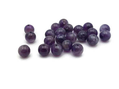 Améthyste avec légers défauts - 8 mm - 40 Perles