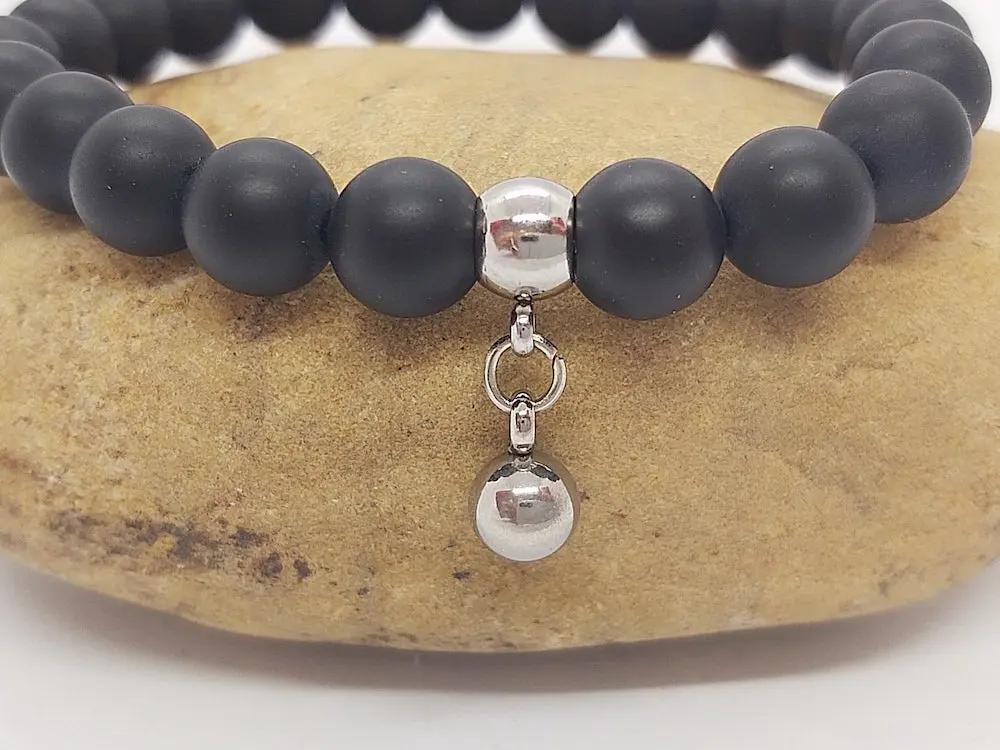 Breloque boule inox de 6 mm - Lot de 10/20 Les Précieuses Perles