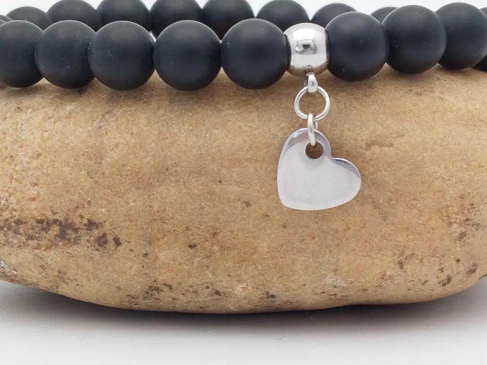 Breloque inox cœur - Lot de 10/20 Les Précieuses Perles