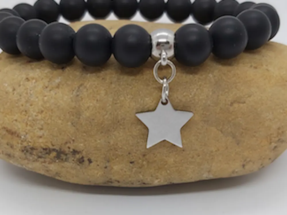 Breloque étoile Inox - Lot de 5/10 Les Précieuses Perles