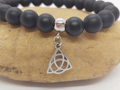 Breloque nœud inox - Lot de 5/10