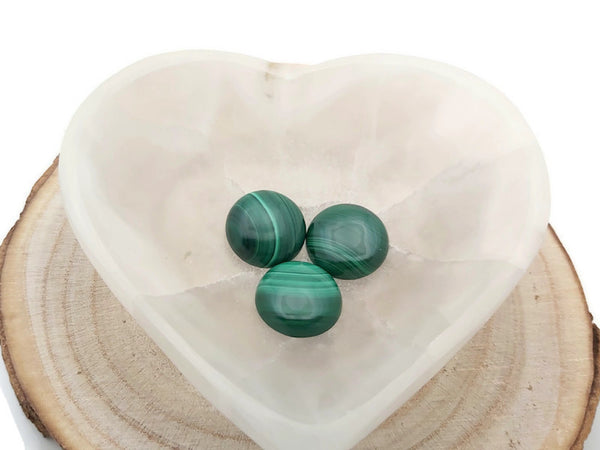 Malachite - Cabochon rond -      20 mm