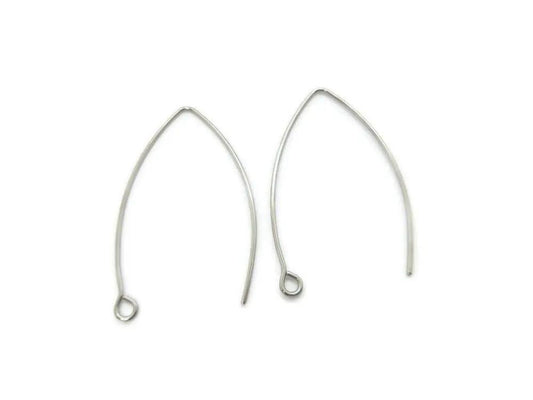 Créole acier inoxydable - Lot de 20 Les Précieuses Perles