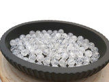 Cristal de Roche craquelé  - 8 mm - 20/40 Perles