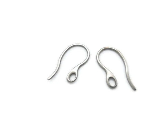 Crochets boucles d'oreilles acier inoxydable - Lot de 20 Les Précieuses Perles