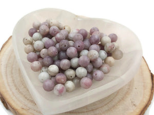 Jade lavande - 8 mm - 20/40 Perles