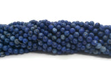 Jaspe sésame bleu royal - 6 mm - 60 Perles
