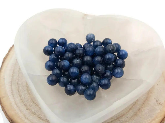 Kyanite - Cyanite - 8 mm - 5/10 Perles Les Précieuses Perles